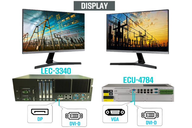 Máy tính công nghiệp cho trạm điện tại Việt Nam: So sánh LEC-3340D với ECU-4784-E56SAE, ECU-4784-D56SBE