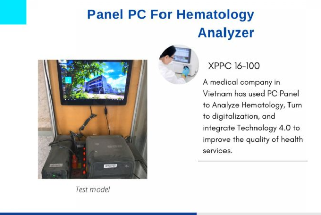 Máy tính công nghiệp màn hình cảm ứng XPPC 16-100 15.6