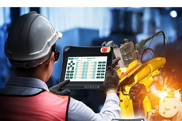 Màn hình trực quan điều khiển hoạt động của cánh tay rô-bốt: TP-100-2 và TP-100-C